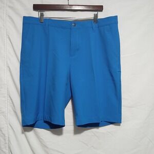 Adidas Golf Shorts Primegreen Flat Front Blue Performance‎ Size 36